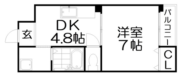 エルソルの物件間取画像